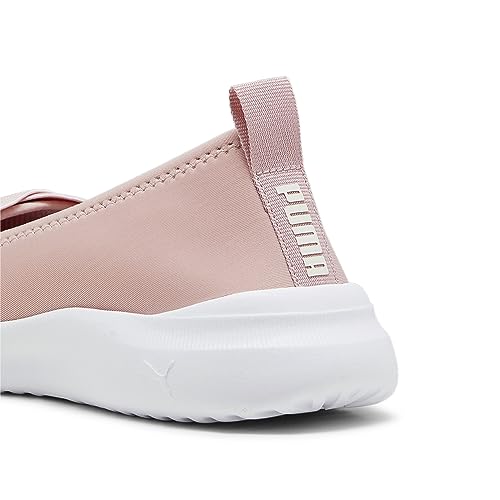 PUMA PUMA Womens Adelina, Future Pink-Frosted Ivory-PUMA Womens White, 11