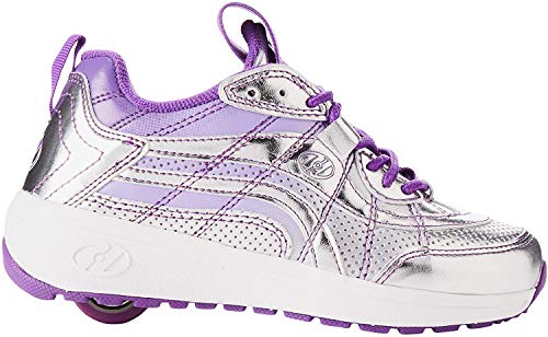 Heelys Nitro, Zapatillas, Plateado (Silver/Violet Silver/Violet), 32 EU