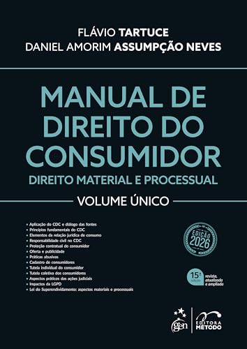 Manual de Direito do Consumidor - Vol. Único - 15ª Edição 2026