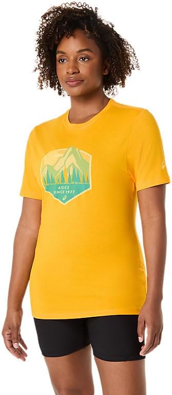 ASICS Unisex MOUNTAIN INSIGNIA Short Sleeve TEE Running Apparel