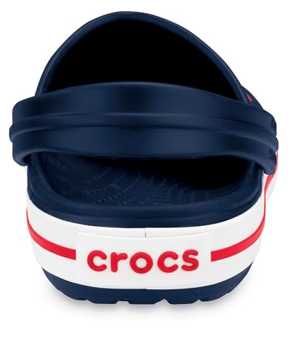 Image of Crocs Unisex Adult Crocband Clog, Navy N, 12 UK M (M13)