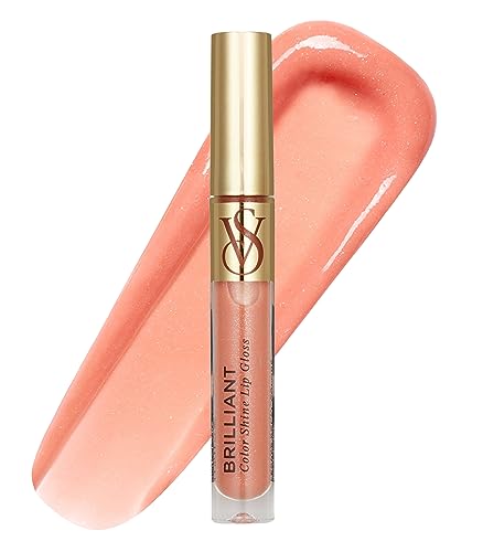 Victoria's Secret Color Shine Lip Gloss in Brilliant, Jojoba Oil & Vitamin E