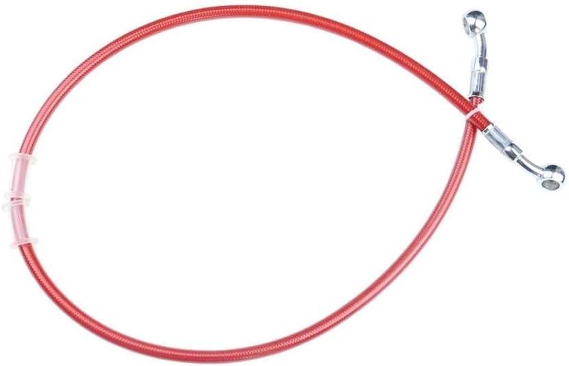 Motorcycle 400-2200mm Hydraulic Reinforce Clutch Oil Tube Dirt Bike Braided Hose Universal for Racing M10 Banjo Line Brake