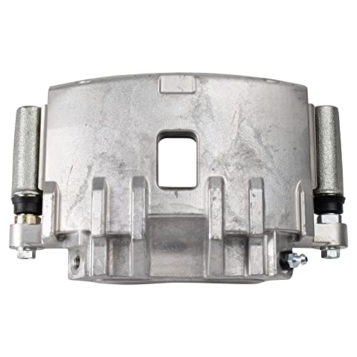 Image of TRQ Front Driver and Passenger Side Brake Caliper Set Caliper Brackets Compatible with 2004-2009 Cadillac SRX 2006-2007 Cadillac CTS 2006-2008 STS 2008 STS Platinum