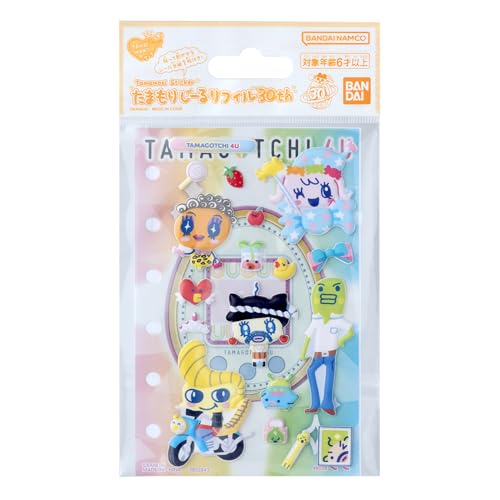 [バンダイ(BANDAI)] たまもりしーるリフィル30th　TAMAGOTCHI 4Uセット 対象年齢 6 才以上 たまごっち（Amazon）