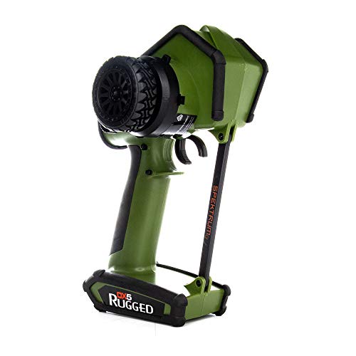 Spektrum Dx5 Rugged 5-Channel Dsmr Transmitter Only, Green, Spmr5200G #TOP1