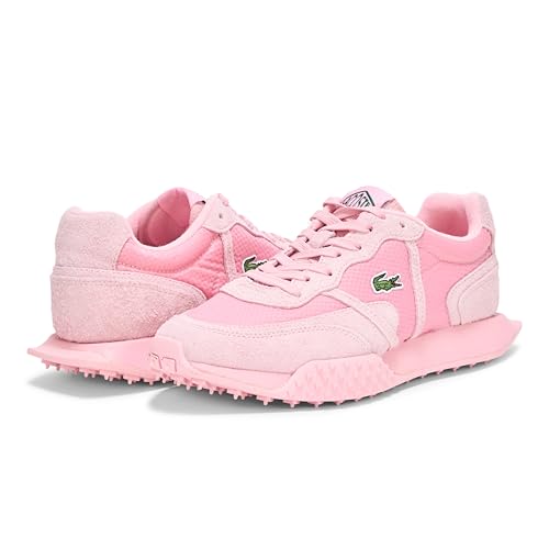 Image of Lacoste Women's L-Spin Deluxe Sneaker, Light Pink /Light Pink, 9.5