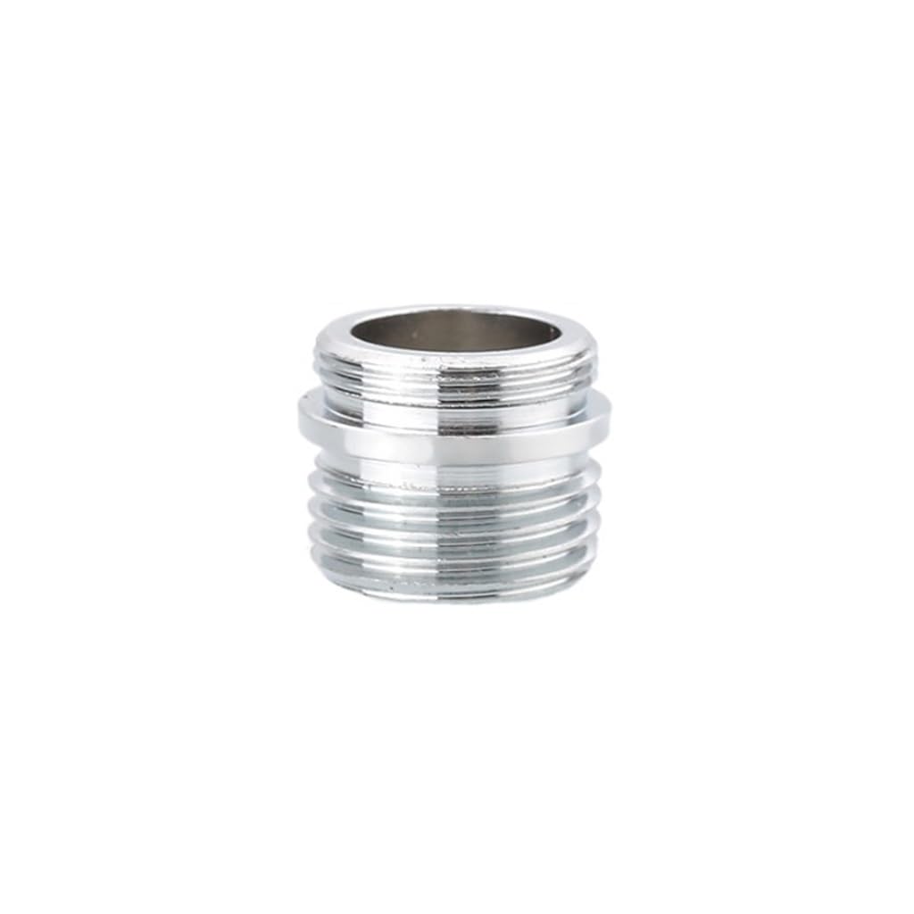 Faucet Adapter M16/M18/M20/M22/M24/M28/M32 External Thread to 4 Points G1/2 External Thread Coarse Thread Brass Faucet Filter Accessory Bathroom Garden Tap Adapter, 1 Pcs(M20-4 Points G1/2)
