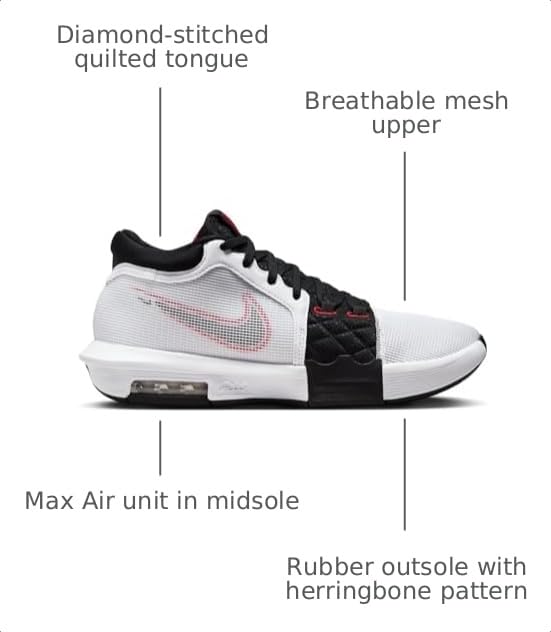 Image of Nike Lebron Witness VIII Men's Basketball Shoes