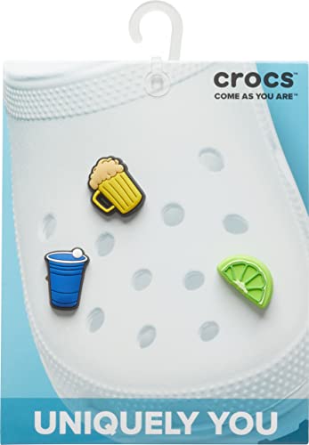 Image of Crocs Jibbitz 3-Pack Shoe Charms | Jibbitz, Happy Cheers, Small