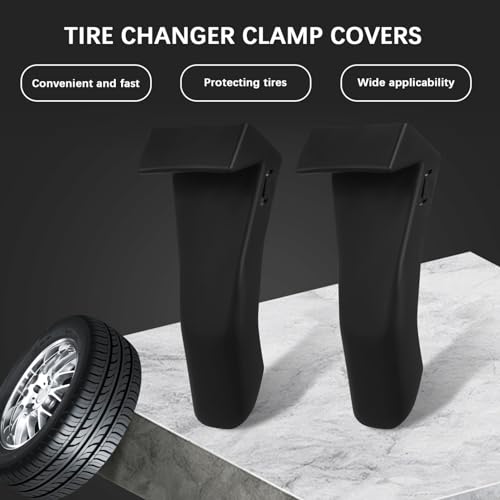 Image of 4Pcs Tire Changer Jaw Protectors, Tire Changer Jaw Covers, Car Clamp Protector Guard Tool for Prevent Wheel Damaging (Pack of 2)