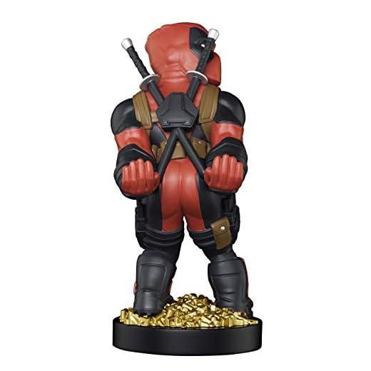 Exquisite Gaming Cable Guys - Marvel Deadpool "Rear View" Charging Phone and Controller Holder - Electronic Games