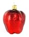 Old World Christmas Ornaments: Red Delicious Apple Glass Blown Ornaments for Christmas Tree