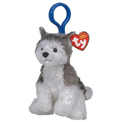 Slush The Huskey - 4" Clip On - Beanies - Original Beanies