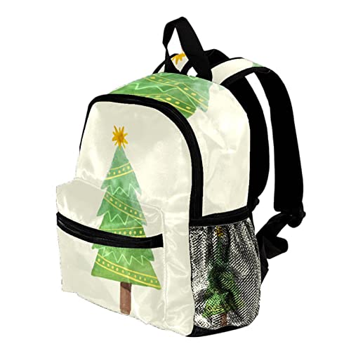 Sac à dos pour garçons et filles 30,5 cm imprimé sapin de Noël Multicolore 5 pour école - 3