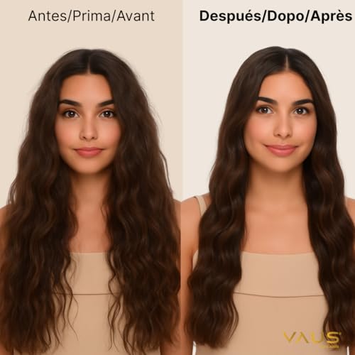 Vaus® Biolabs | Formula Bio Brevettata Ue | Primo Trattamento Anticrespo Progressivo Effetto Btox Capelli | N° 1 Anti Crespo Per Ricci | Potente Trattamento Idratante | Tutti I Tipi - 2