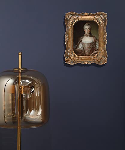 Yulink 2.5X3.5 Small Vintage Picture Frame, Mini Antique Ornate Bronze Gold Photo Frame, For Tabletop And Wall Display, Decorative Retro Home Decor, Old Fashioned Photo Gallery Art #TOP3