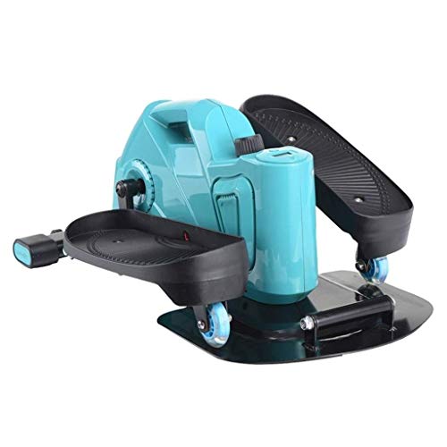 Stepper Healthy Fitness - Mini equipo de ejercicio ajustable con acción de torsión, máquina de pérdida de peso para el hogar con pantalla de conteo, material de acero al carbono de alta densidad