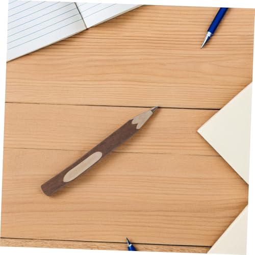 Lápices de madera con corteza natural 13cm 10 piezas miniatura 5