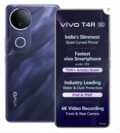 vivo T4R 5G (Twilight Blue, 256 GB) (12 GB RAM) - Review, Price and Buying Guide