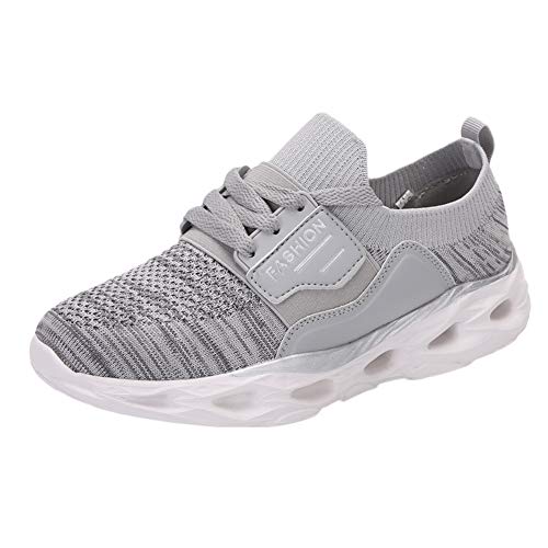 Sylar Zapatillas De Correr para Mujer Simple Color Sólido Malla Transpirable Suelas Blandas Cómodo Zapatillas De Deporte Zapatillas De Cordones Cover