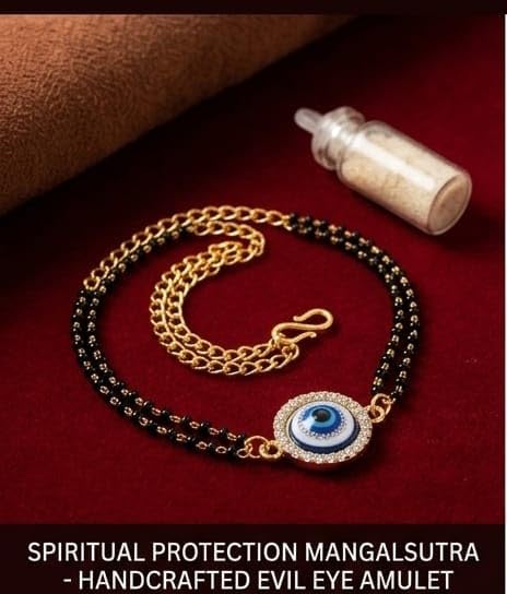 Image of Designer Set for Brother with Analog Wrist Watch, Matching, Rudraksha Evil Eye Rakhi, Roli Chawal & Gift Box | Raksha Bandhan Gift Hamper