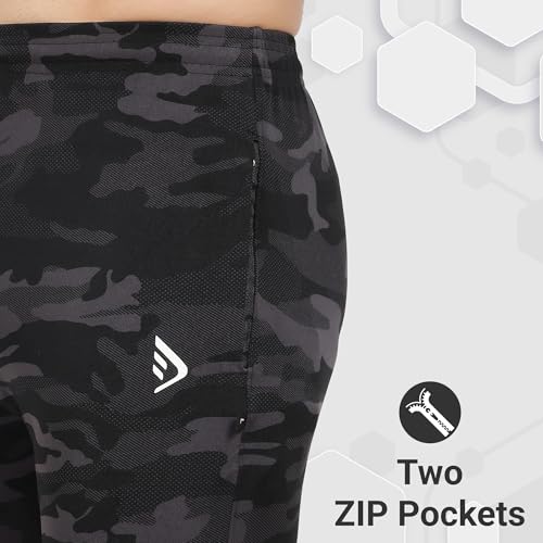 Image of Mens Track Pants | Army Style Camouflage | Stretchable | Combo