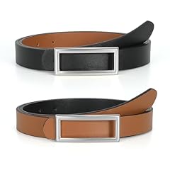 B-black/Brown 1pcs(silver Buckle)