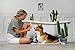 Dog Lover's Delight: Metal Wall Art - 8x12 Inches Vintage Tin Sign for Home Decor, Bathroom, and Dog Room