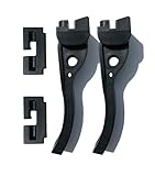CODUPAX Auto Universal Replacement Parts for Hard Tri-fold Tonneau Cover - 2PCS Rear Clamp（Not T-Bolt,nut