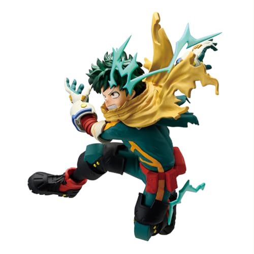 Banpresto Figura de Accion Izuku Midoriya My Hero Academia 12cm, BP29665P Multicolor, Figura Coleccionable, Optimo para los fanaticos del Anime My Hero Academia