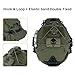 IDOGEAR Tactical Helmet Cover for Team Wendy Helmet Counterweight Battery Pouch, for Wendy Helmet Size M/L & L/XL, 500D Nylon (Ranger Green, Medium)