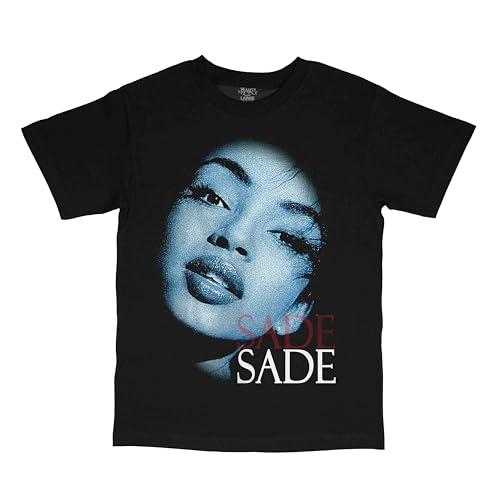 Sade Face Streetwear Vintage Style T-Shirt Black