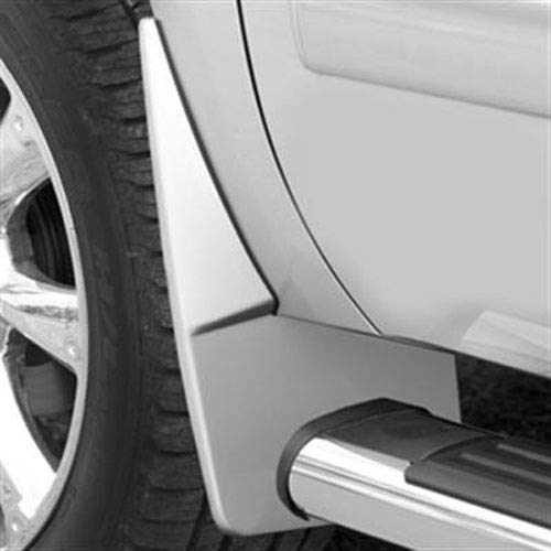Image of GM Accessories 19212577 Front Molded Splash Guards in Silver