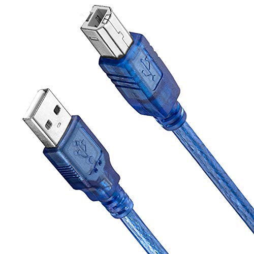 USB 2.0 Druckerkabel, Typ A Stecker Auf Typ B Männlich Drucker-Scanner-Kabel Für Externe Festplatten Drucker, Scanner Und Andere