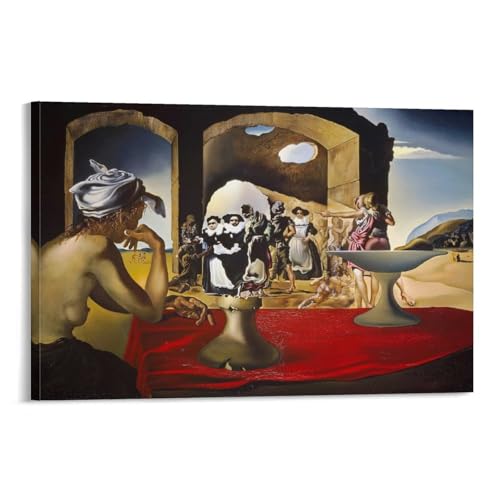 Toile Salvador Dalí 60x90 cm pour salon | Décoration murale design