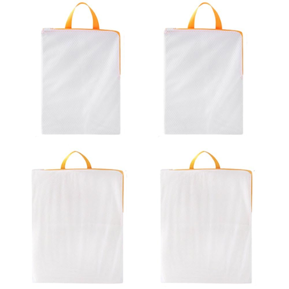 Danlai Zippered Mesh Laundry Bag, Protective Net Laundry Pouch for Delicate Socks and Garment Washing Care
