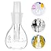 VOSAREA Bottle Glass Pycnometer with Perforated Stopper Laboratory Density Bottle for Accurate Liquid Measurement and Density Analysis Industrial and Educational Settings
