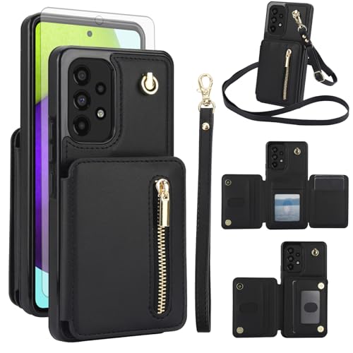 Coque Samsung Galaxy A53 5G portefeuille porte-carte protection