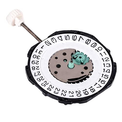 Mouvement Cadran Montre Remplacement Mouvement DIY Mécanique Kits pour Montre Réparation de Remplacement, Calendrier Unique