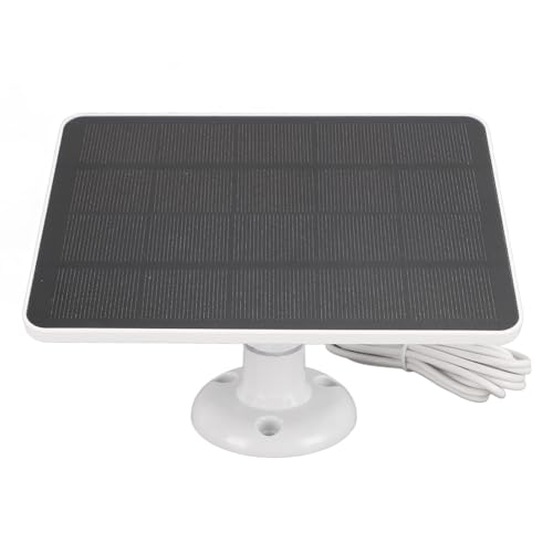 Cargador de Panel Solar de Alta Eficiencia 4W para Cámaras Arlo Ultra 2 y Pro 4 en Color Blanco 6