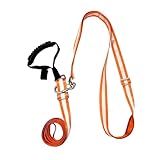 shjxi Deer Dragging Harness - Heavy Duty Reflective Hunting Pull Strap, Adjustable Outdoor Hauling Gear, Safety Dragging System with Shoulder Support for Field Dressing, Camping, and Rough Terrain