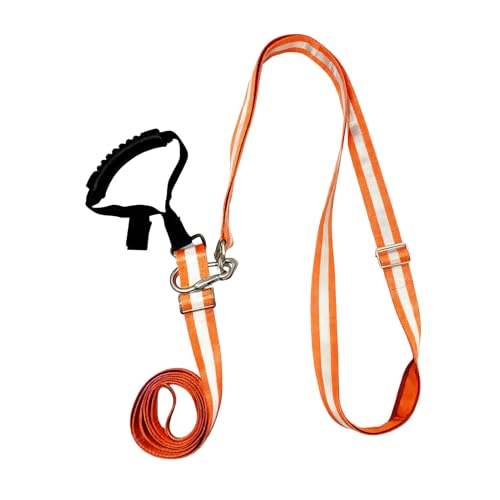Correa de arrastre para ciervos reflectante y accesorios naranjas para equipo exterior