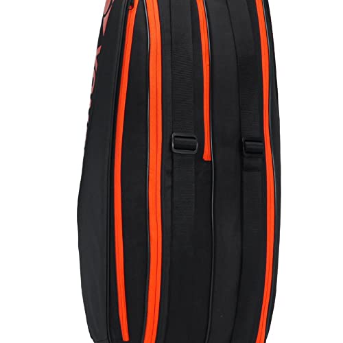 Raqueteira Yonex Team 42326 X6 Preta e Laranja