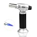 soplete antorcha encendedor, cocina recargable antorcha butano culinario con cerradura de seguridad...