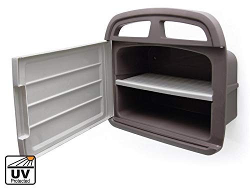 Tec Hit 390245 soporte de pared para manguera de jardín (armario para tubo de almacenaje 45 m)