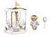 los Barriguitas-700015806 Carrusel Musical con Figura de muñeca bebé para niña, Color...