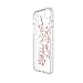 Speck Products iPhone SE (2022)| iPhone SE (2020)| iPhone 8| iPhone 7 Presidio Clear + Print Case, IMPACTIUM 8-Foot Drop Protected iPhone Case that Resists UV Yellowing, Golden Blossoms Pink/Clear