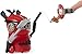 Ninja Bots Dragon 2-Pack, Hilarious Battling Robots (Red/Black) with 6 Weapons and Over 100 Sounds and Movements