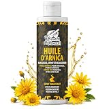 Olio Arnica e Canfora Effetto Caldo, Olio Massaggio Professionale 250 ml Canforato, Effetto Riscaldante e Rilassante per Muscoli e Articolazioni, Azione Rapida, Naturale, Non Unge - Rimedi dei Monaci